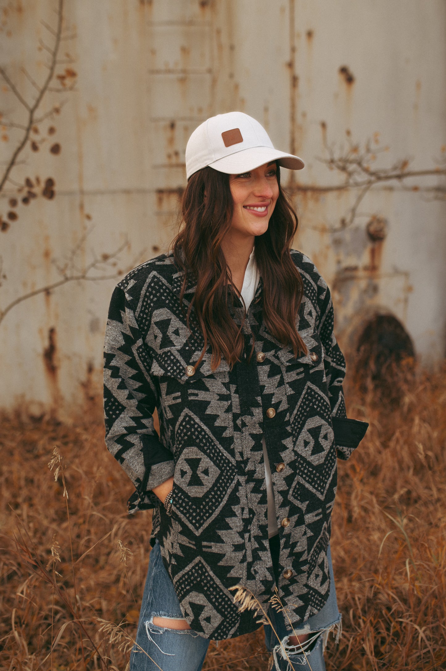 THE DENN- FLEX FIT CAP GREY