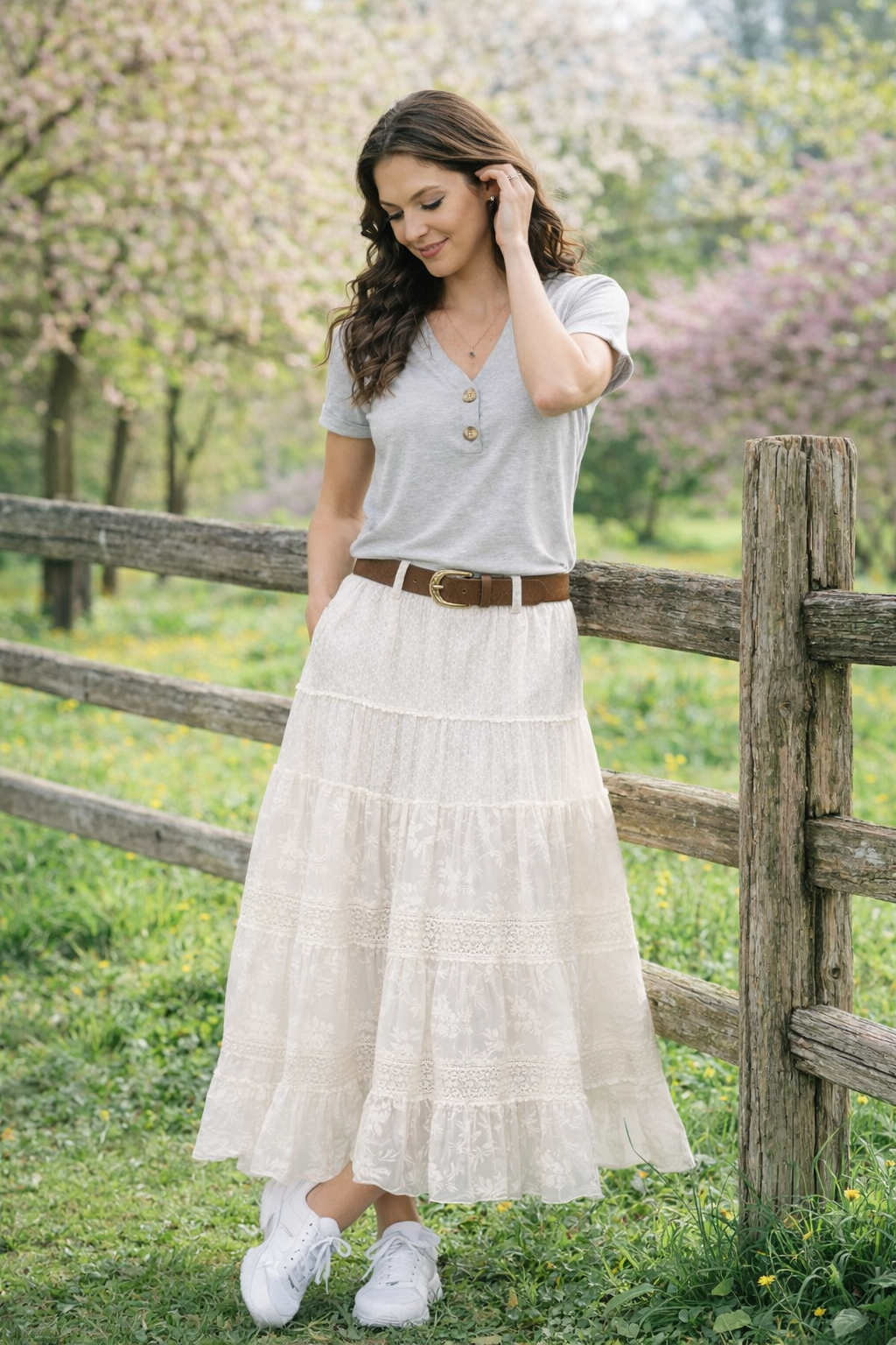 Daybreak Lace Skirt- Coming SOON